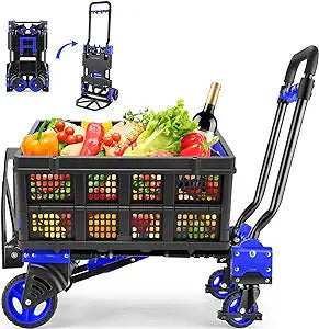 Foldable Portable Shopping Cart and Dolly