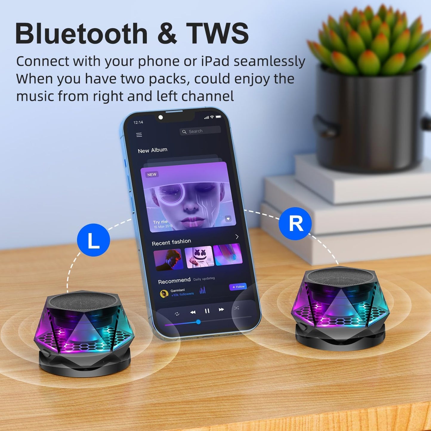 Magnetic Mini Bluetooth Speaker