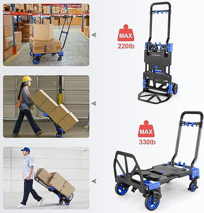 Foldable Portable Shopping Cart and Dolly