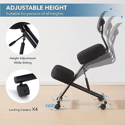Kneeling Chair for Comfort and Posture